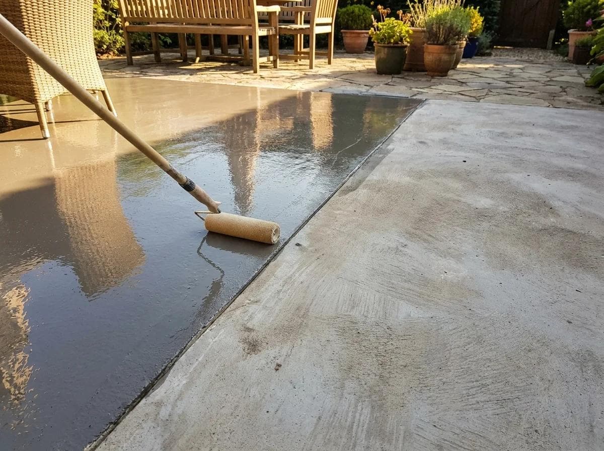 Concrete Sealant Application