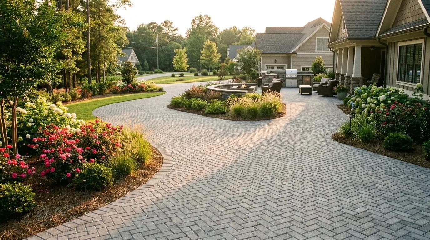 Paver Patio & Outdoor Kitchen