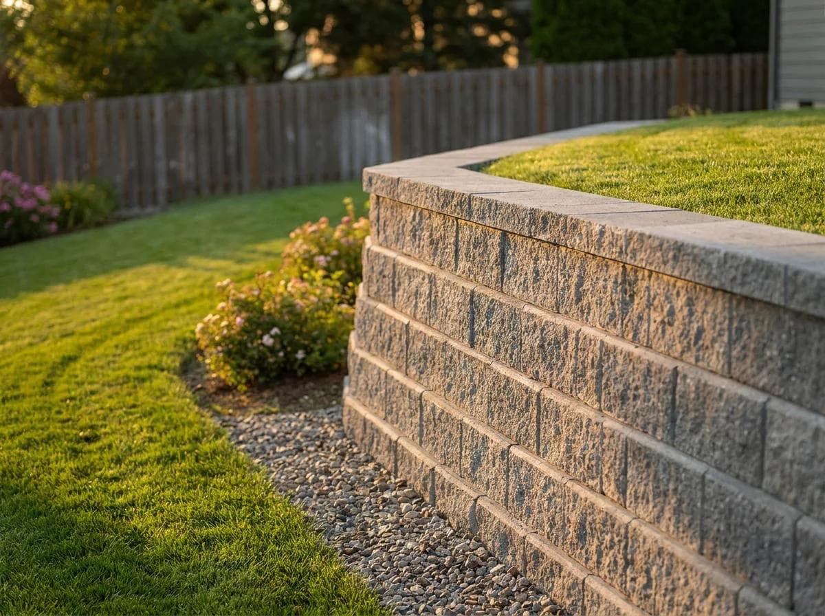 Retaining Wall Build